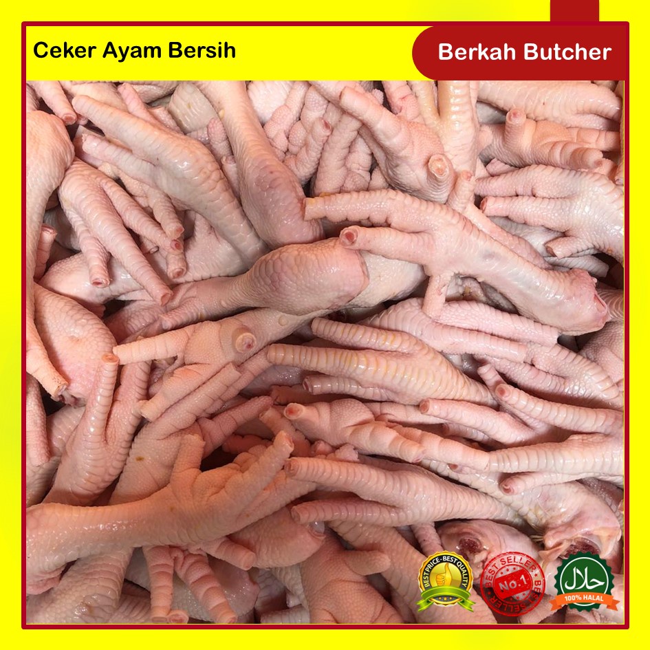 Ceker / Kaki Ayam Bersih - Berkah Butcher