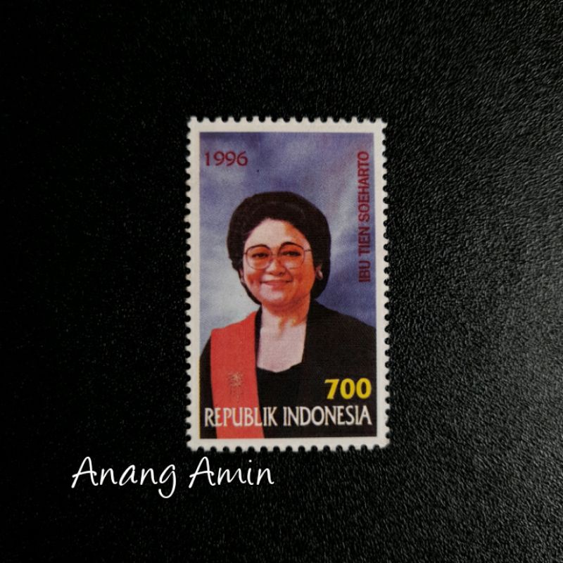 

LOT.F57 PRANGKO INDONESIA I-502 1V IBU TIEN SOEHARTO 1996 SINGLE SET