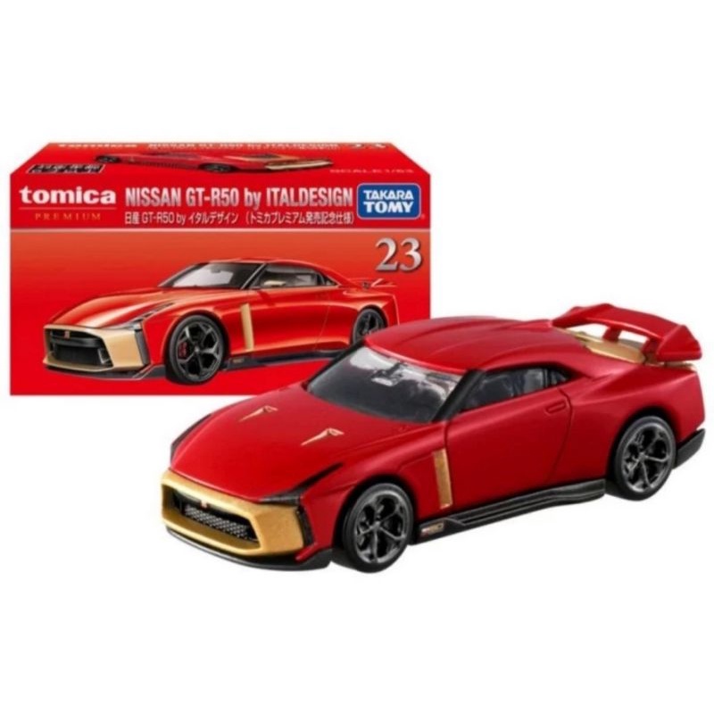 Tomica Premium 23 Nissan GT-R R50 By ITALDESING TAKARA TOMY ORIGINAL Diecast Miniatur Mobil Mobilan