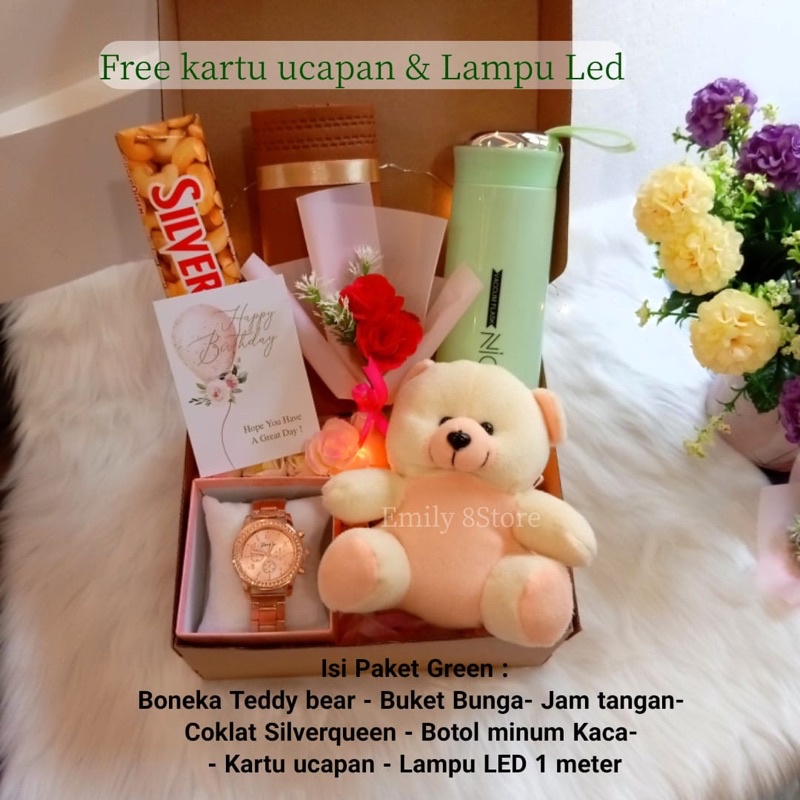 (READY) KADO ULANG TAHUN CEWEK HADIAH ANNIVERSARY KADO VALENTINE Hamper kado giftbox cewek hadiah ulang tahun wanita hampers ultah kado pernikahan wedding Buket ulang tahun kado cewek hadiah giftboxbirthday kado pacar boneka Teddy bear hampers jakarta