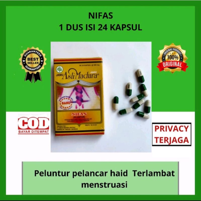 (tuntas haid ampuh) Suplemen wanita atasi telat datang bulan, Jamu Nifas / Peluntur Jamu tepat datan