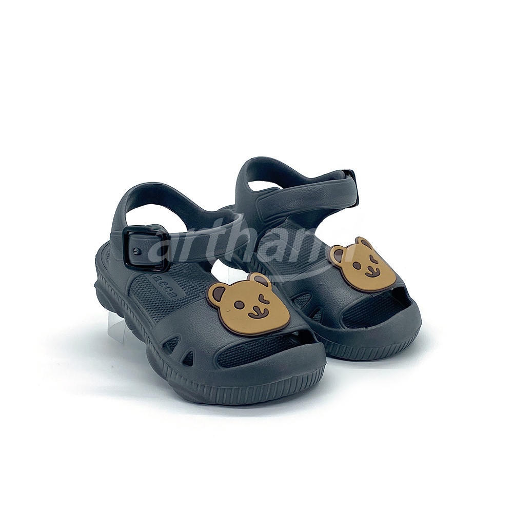 Balacca 030 Sandal Anak Laki-laki Selop Tali belakang Model Panda Lucu