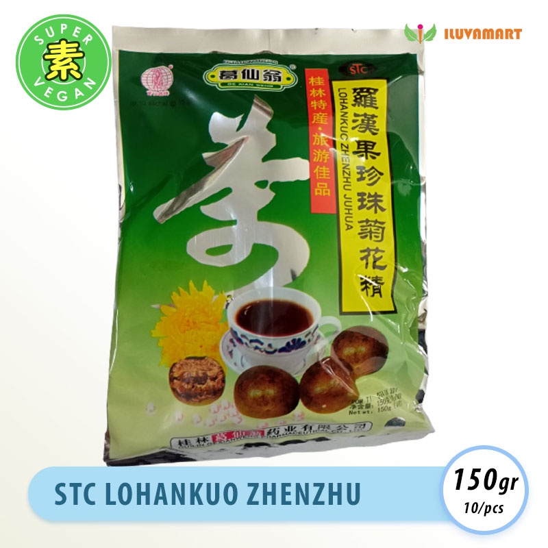 

STC Lohankuo ZhenZhu Juhua Isi 10bks 150gr / Lo Han Kuo