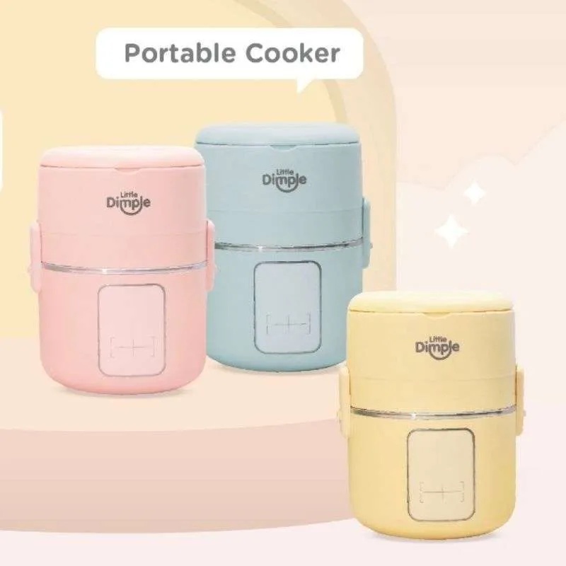 Alat Masak Mpasi Little Dimple Portable Cooker EC- 828