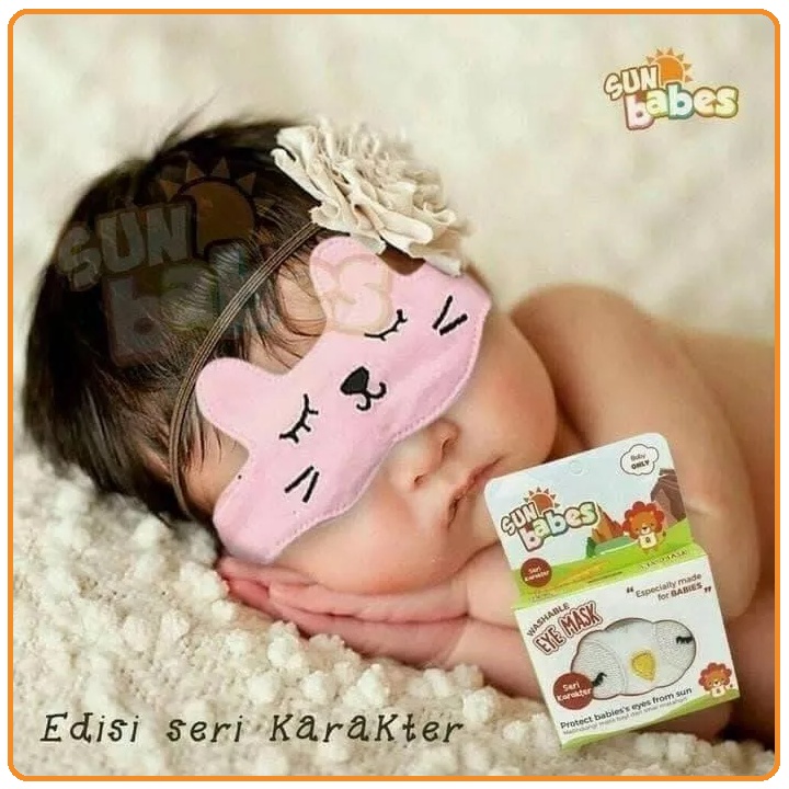 Sun Babes Washable Eye Mask | Penutup Mata Bayi