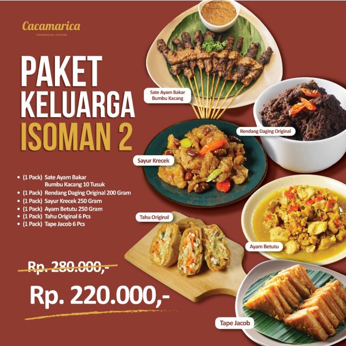 

[COD] PAKET KELUARGA ISOMAN 2 FROZEN FOOD