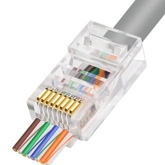 Terupdate.. [ANTI GAGAL] Zimmlink Connector RJ45 - UTP/FTP & Cat 5e/Cat 6e Indoor/Outdoor 25/50pcs Z