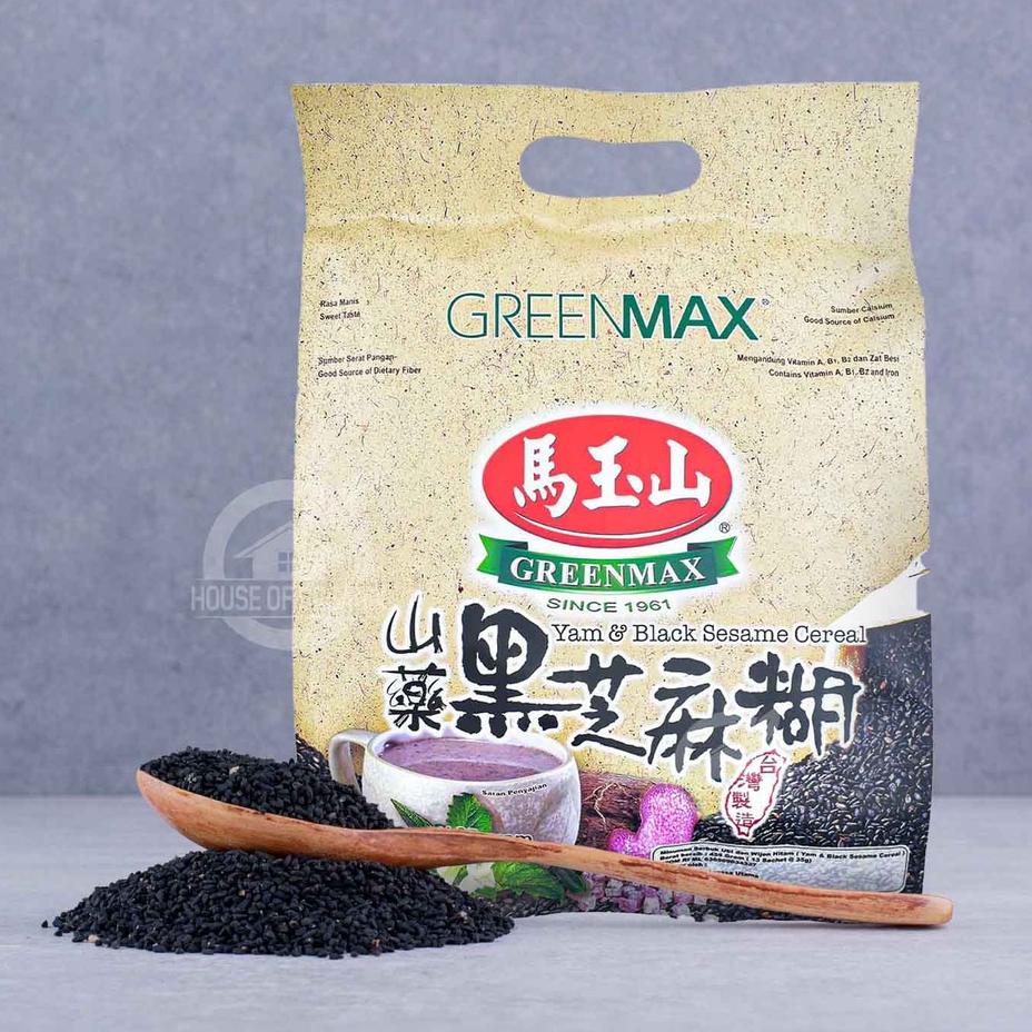 

Kodex4X8j--Greenmax Yam & Black Sesame Cereal 455 Gr
