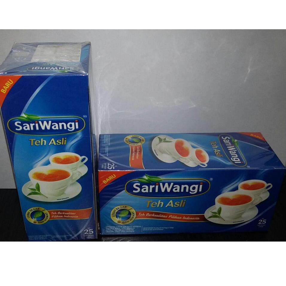 

Harga Grosir--Sariwangi Teh Asli 25/50 bag