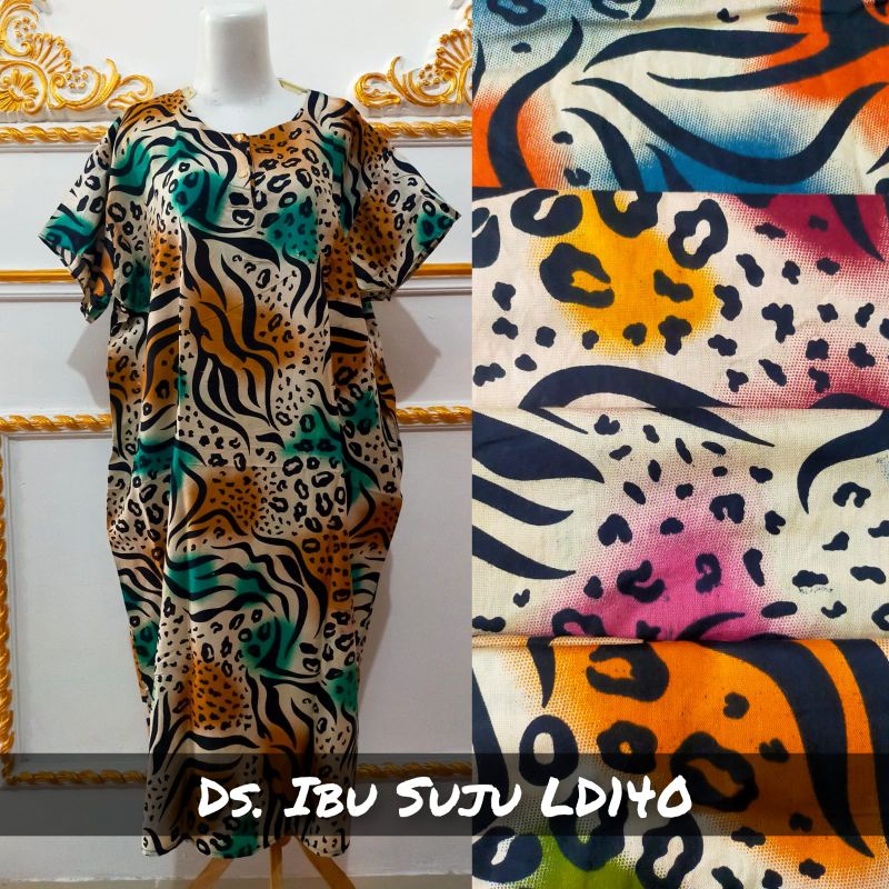 Daster Ibu Super Jumbo LD140 || Grosir Daster Busui || Grosir Daster Murah || Daster Rayon || Daster