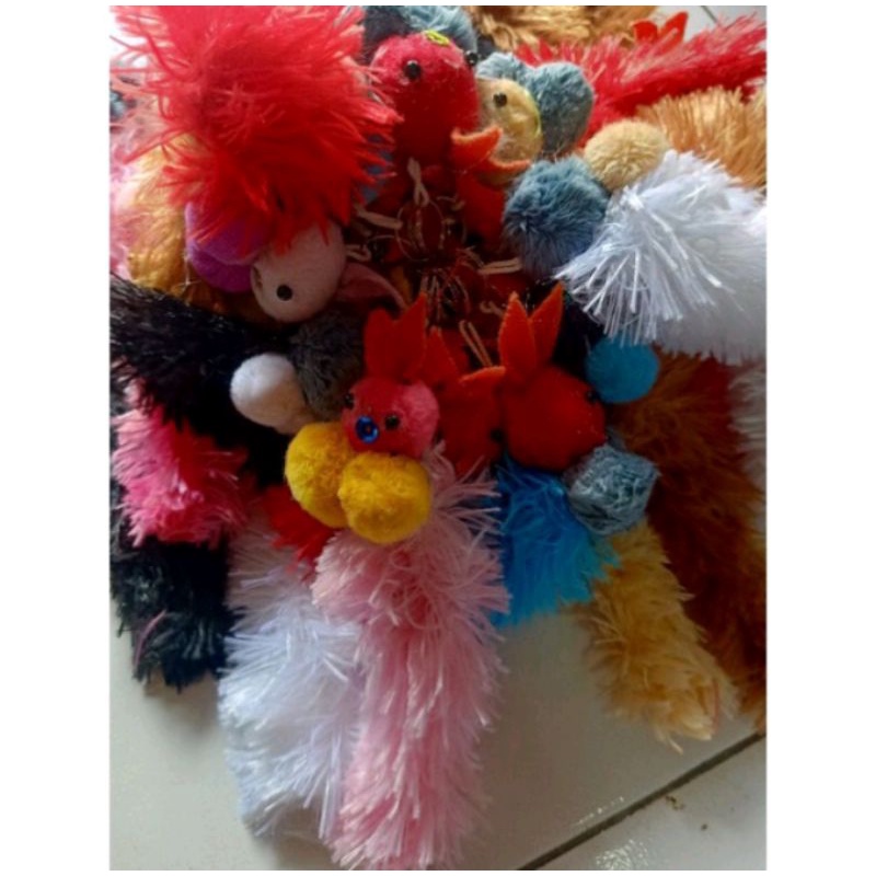 Gantungan kunci tupai /boneka tupai