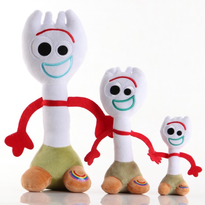 Eklusif 1Pcs Film Toy Story 4 Mainan Mewah 15-35 Cm Forky Lembut Boneka Promo