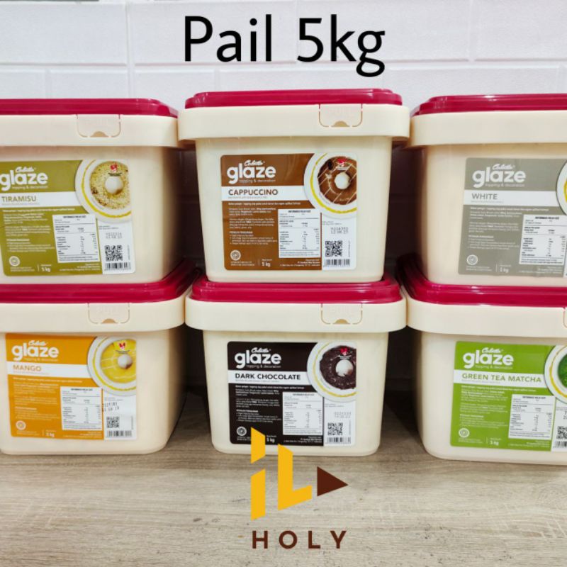 

Colatta Glaze PAIL (5kg) All Variant / 5kg Topping Donat Glaze Aneka Rasa