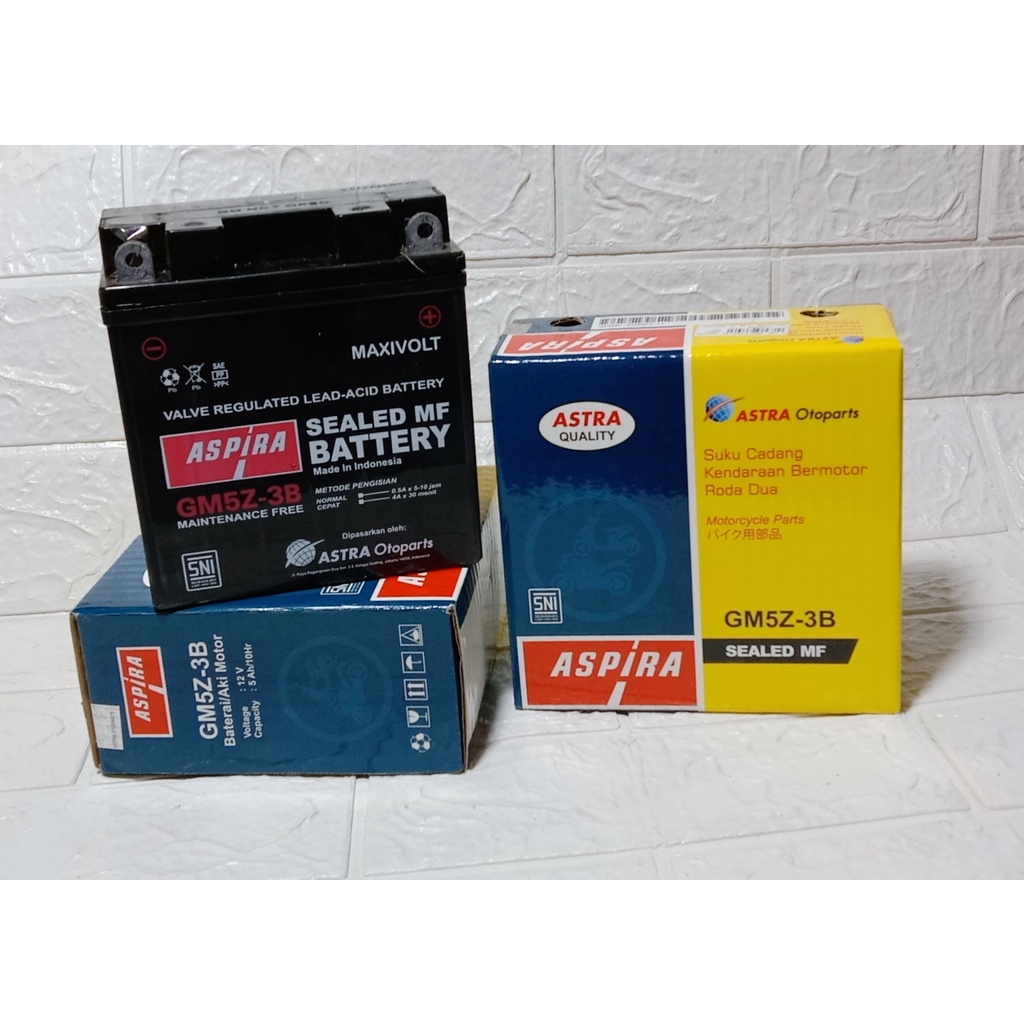 AKI GM5Z-3B MAINTENANCE FREE ASPIRA