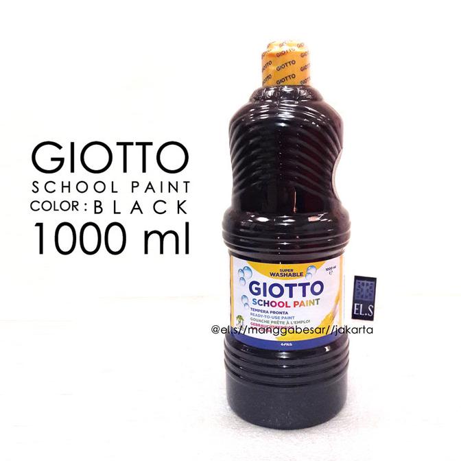 

[COD] Giotto School Paint Black 1000 ml ( Cat Poster ) GRATIS ONGKIR Kode 339