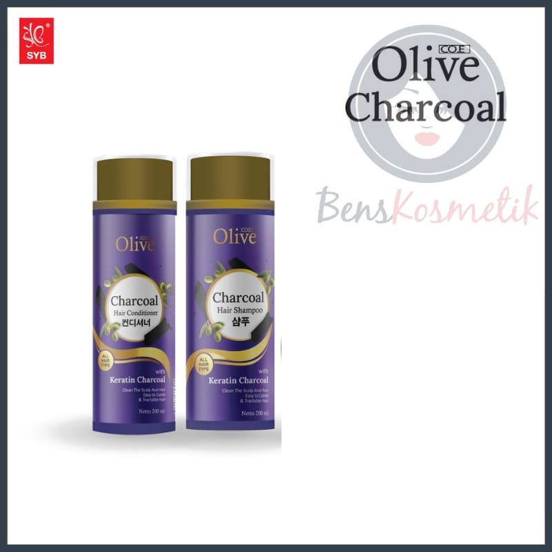 OLIVE CHARCOAL HAIR CARE SERIES - CONDI&amp;SHAMPO