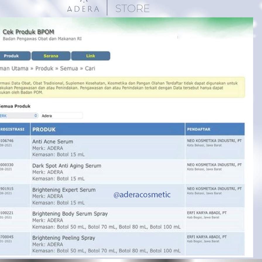 ️✔️✔️ SERUM ADERA DARKSPOT ANTI AGING SERUM ORI ADERA DARKSPOT ANTI AGING SERUM DARKSPOT ANTI AGING 