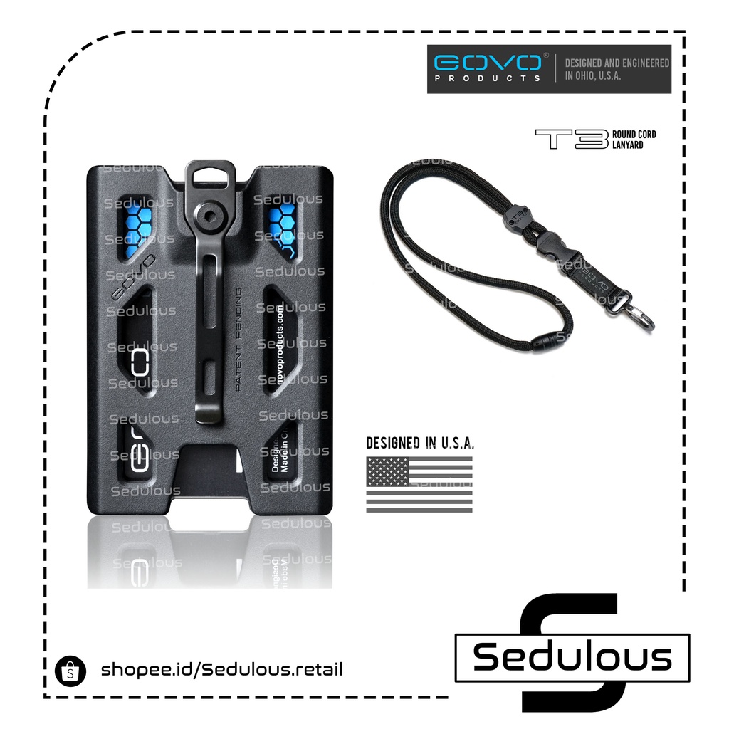 

Govo T4 Badge Holder/Wallet + T3 Lanyard