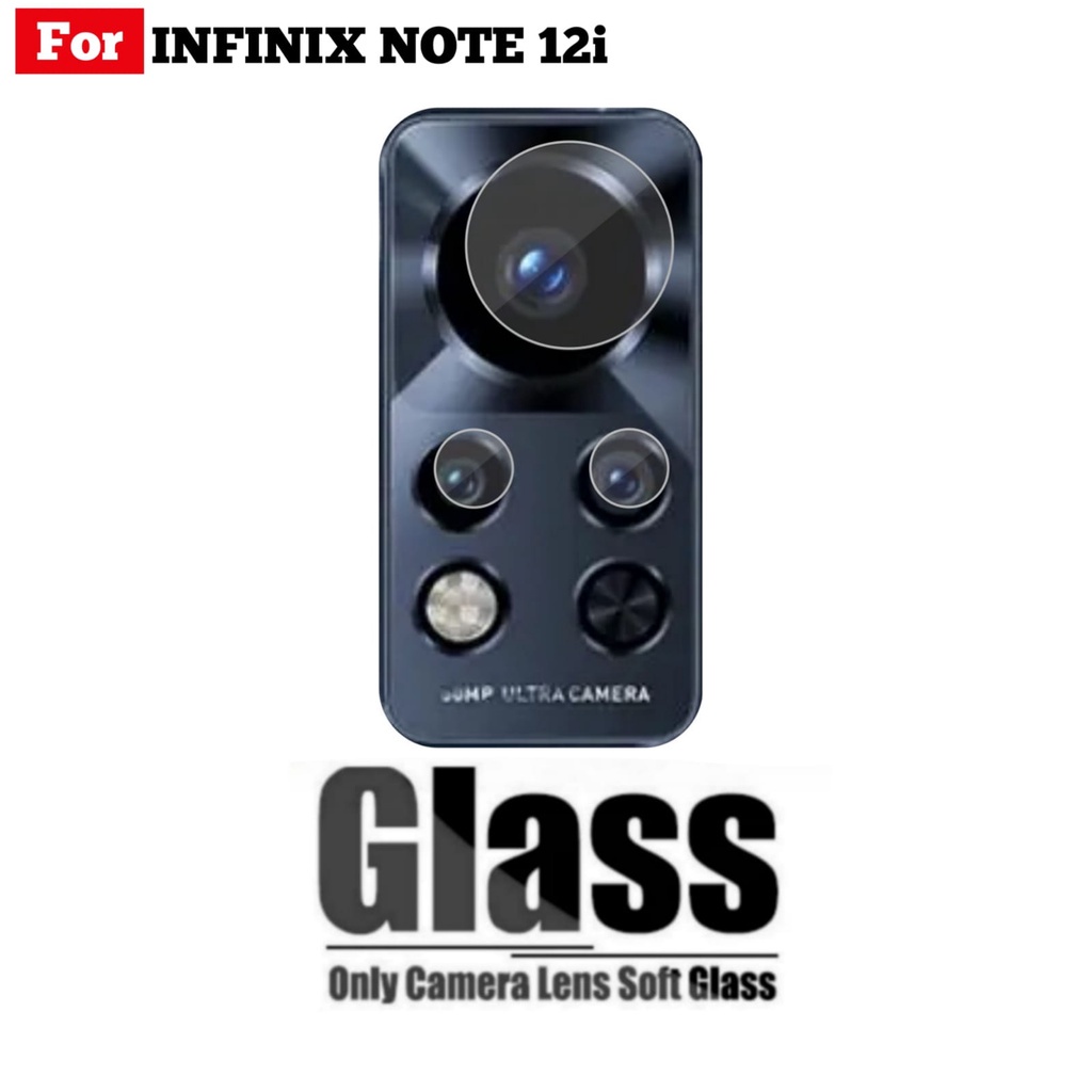 Tempered Glass Camera Infinix Note 12i Anti Gores Camera Belakang Handphone