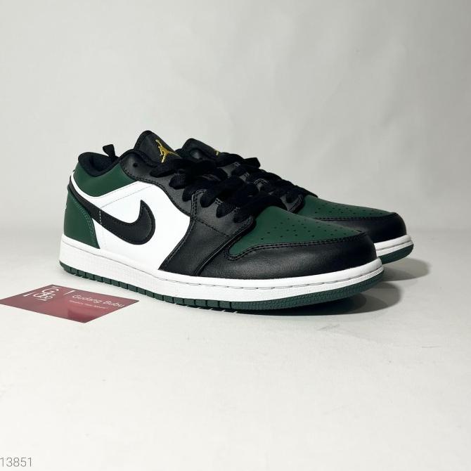 Sale Nike Air Jordan 1 Low Green Toe 100% ORIGINAL MATERIAL GUARANTEE /SEPATU PRIA SNEAKERS/SEPATU P