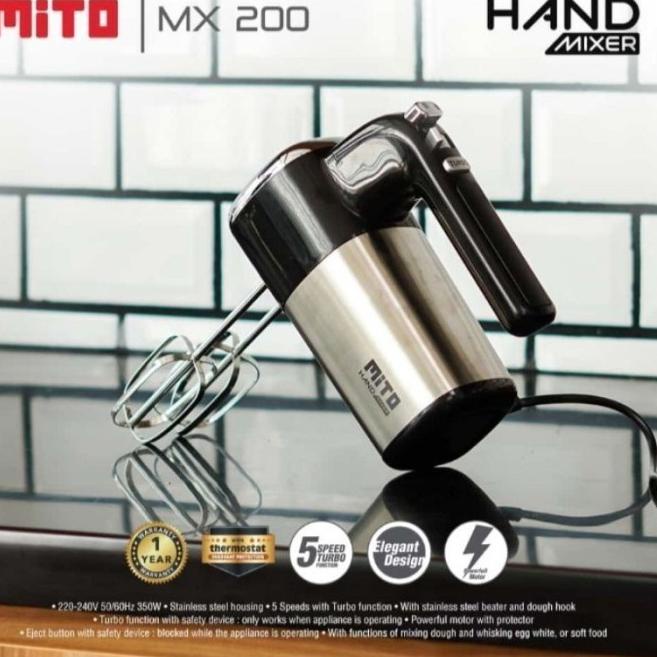 Untung maksimal--Mito Hand Mixer MX-200 Mixer Mito MX200