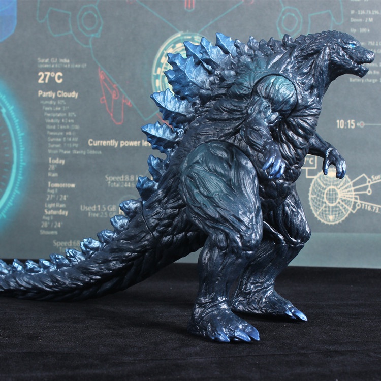 Mainan Action Figure Godzilla King Of Monsters Bahan Karet Ukuran Besar Untuk Anak