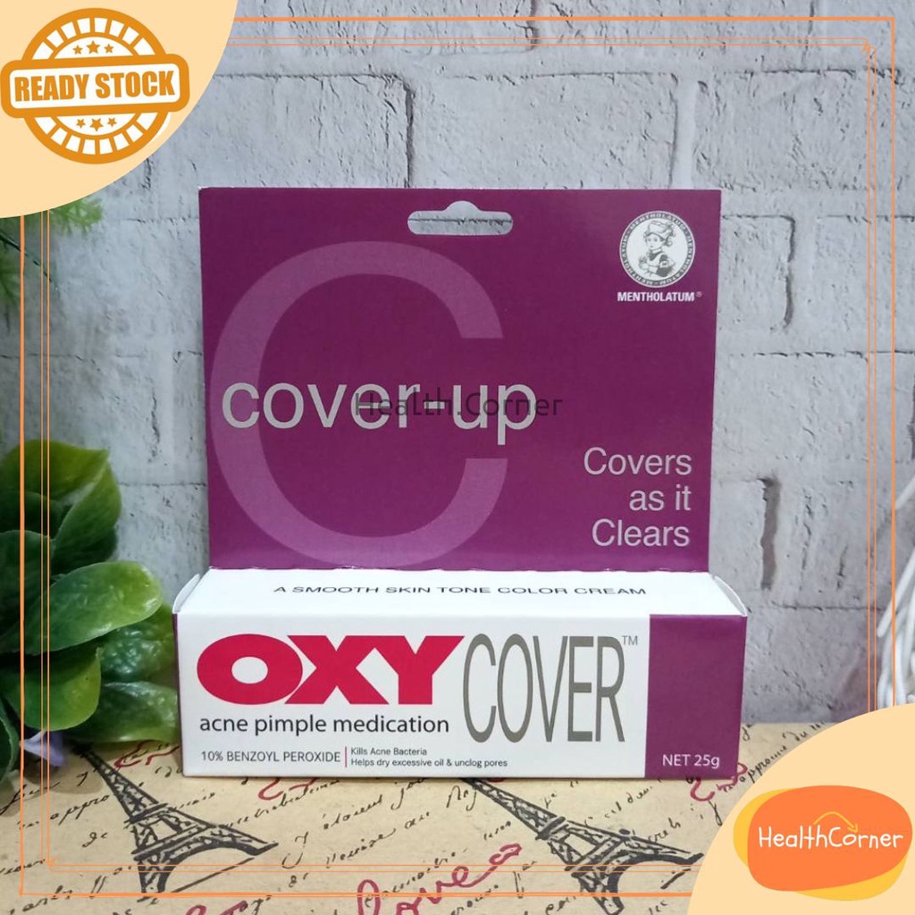 Oxy Cover-Up 25gr / Acne Pimple Medication / Obat Jerawat / Oil Control / Treatment Jerawat