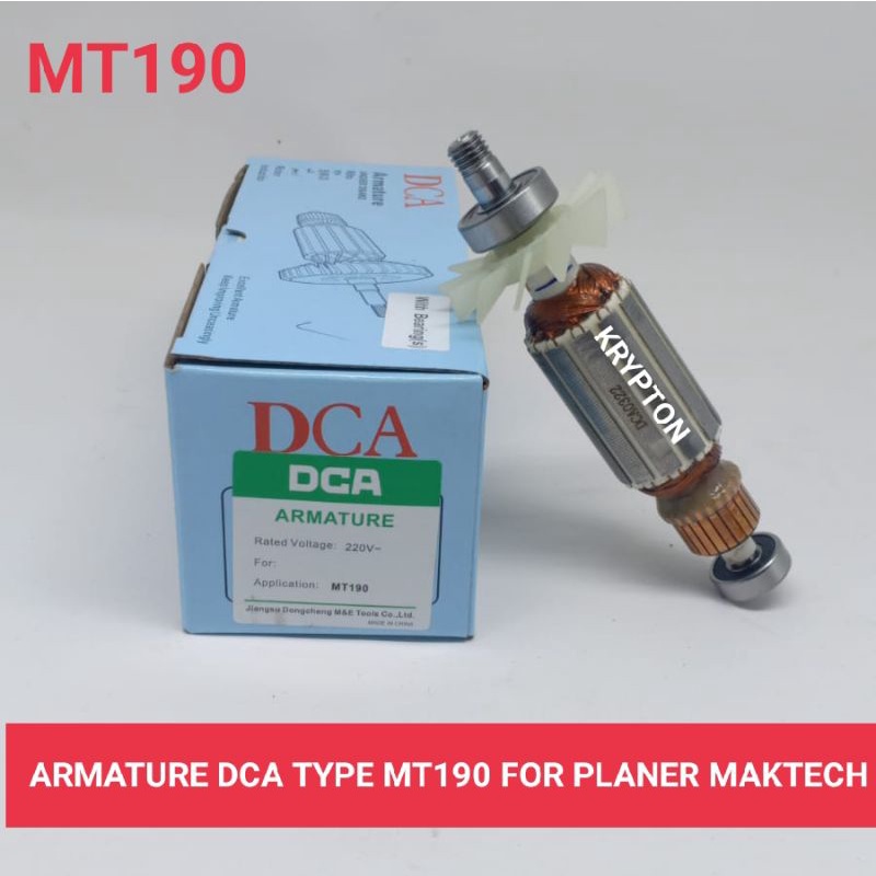 DCA armature / angker MT190 planer / serut / sugu / ketam maktech original part