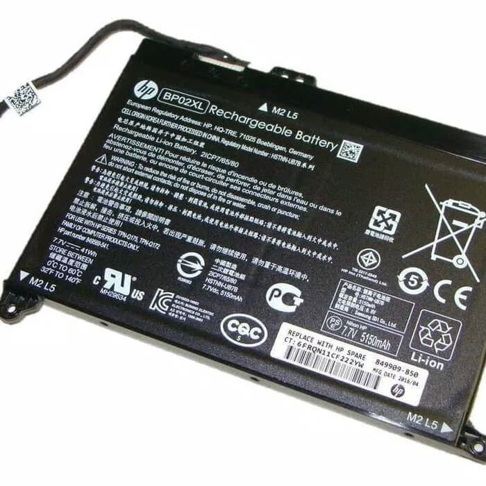 Baterai Hp Pavilion 15-AU 15-AU101XT 15-AW HSTNN-UB7B TP-Q172 BP02XL