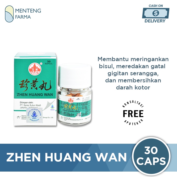 Zhen Huang Wan - Obat Bisul, Gatal-Gatal