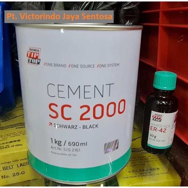 Lem SC 2000 + Hardener ER 42 ( READY STOCK ) REMA TIP TOP