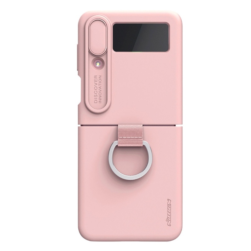 Casing Belakang Shockproof Dengan Ring Holder Mewah Untuk Z Flip4