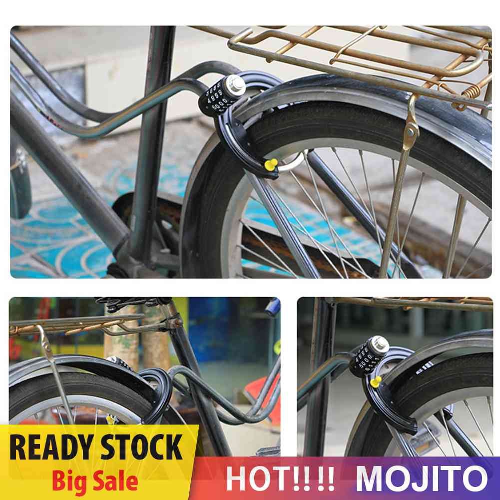 Kunci Sepeda Anti Maling Bentuk Tapal Kuda Dengan Password