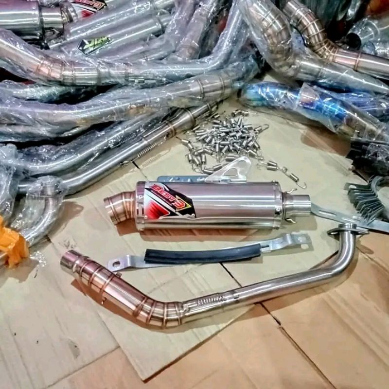 knalpot best3 racing Nmax Aerox PCX ADV Genio beat