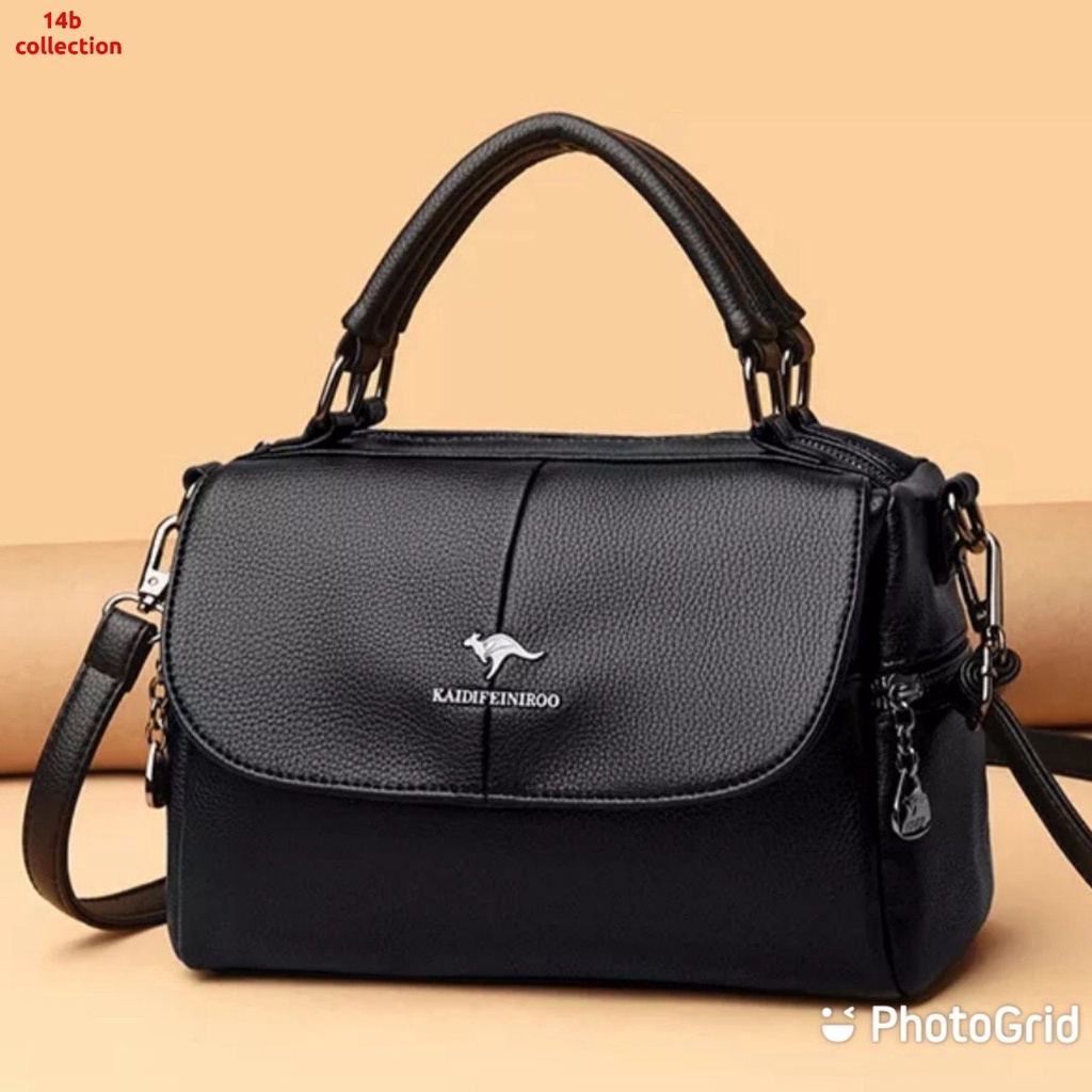 Tas Selempang Fashion Hand Bag SPIDY TABUNG TUTUP KANGURU / Tas Selempang Bentuk Koper murah Terbaru Best Seller