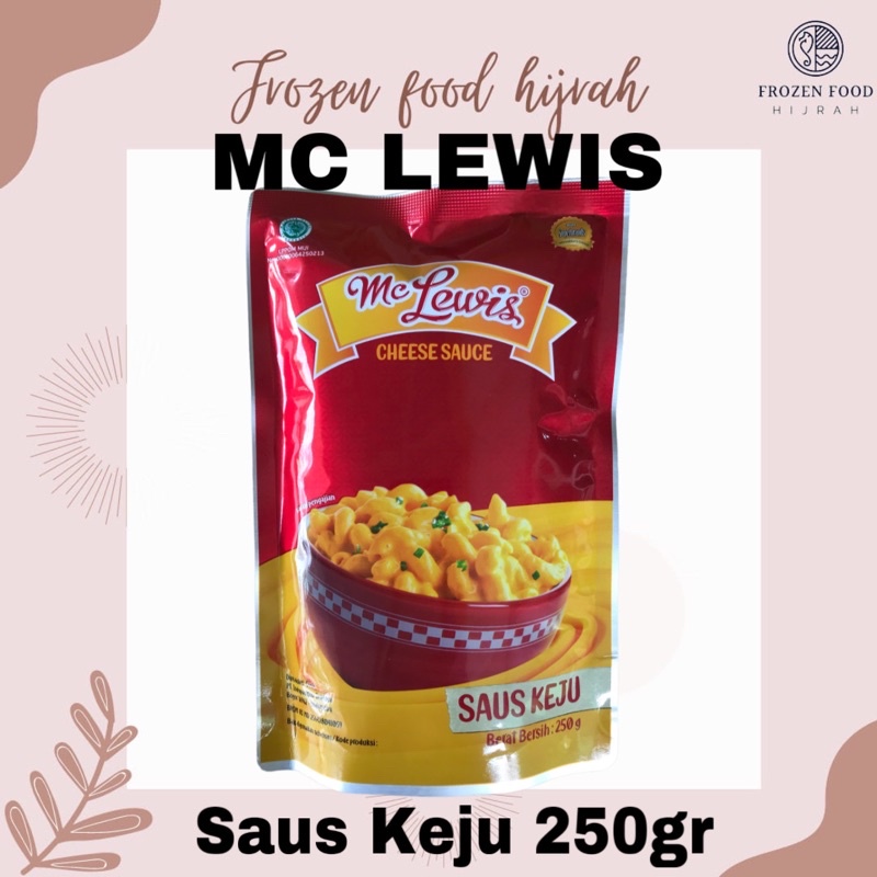 

MC LEWIS SAUS KEJU 250GR