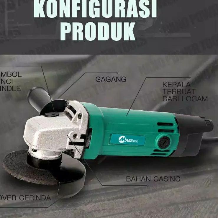 Toko Spesial--PAKET Mesin Las MMA 200a Mailtank 900watt + Gerinda Mailtank SH05 + Bor Mailtank + Mat