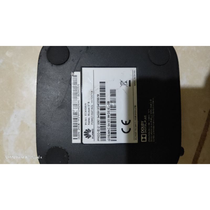 Stb Huawei Ec6108v9