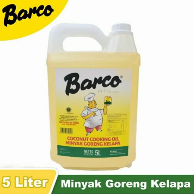 

Buruan beli] Minyak Goreng Kelapa Coconut Cooking Oil Barco 5 Liter