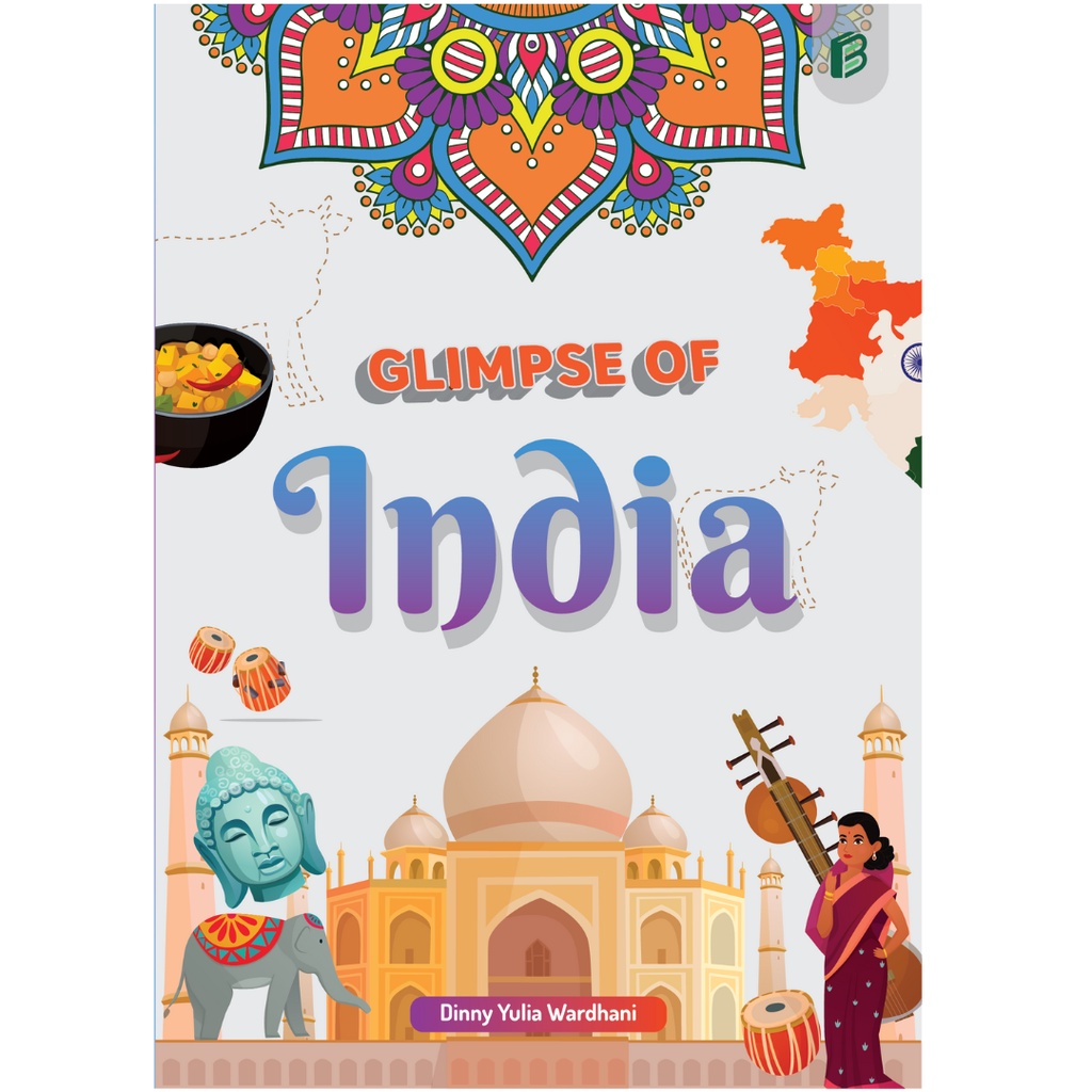 Bintang Semesta Media - Buku Glimpse of India - Budaya India - Bahasa Hindi
