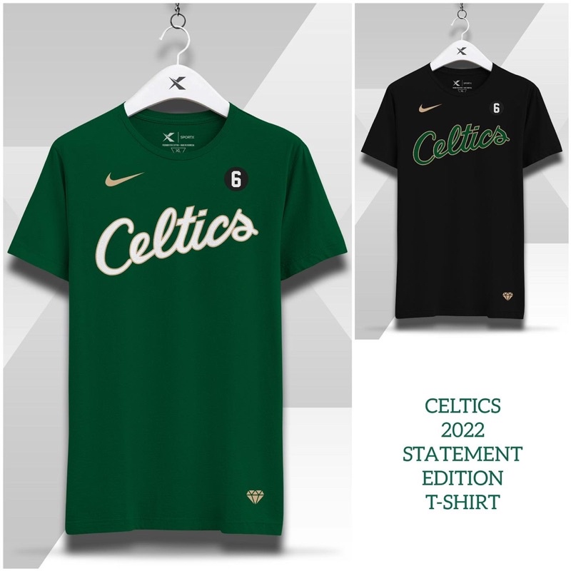 TSHIRT BASKET KAOS NBA BOSTON CELTICS CITY EDITION
