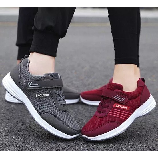 KS - Sepatu Sneakers pria dan wanita Casual Fashion Baolong Terbaru