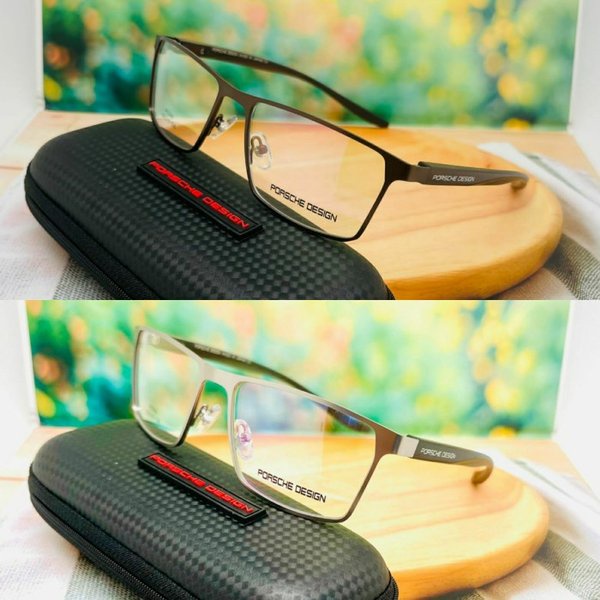Kacamata frame kacamata minus anti radiasi pria titanium porsche