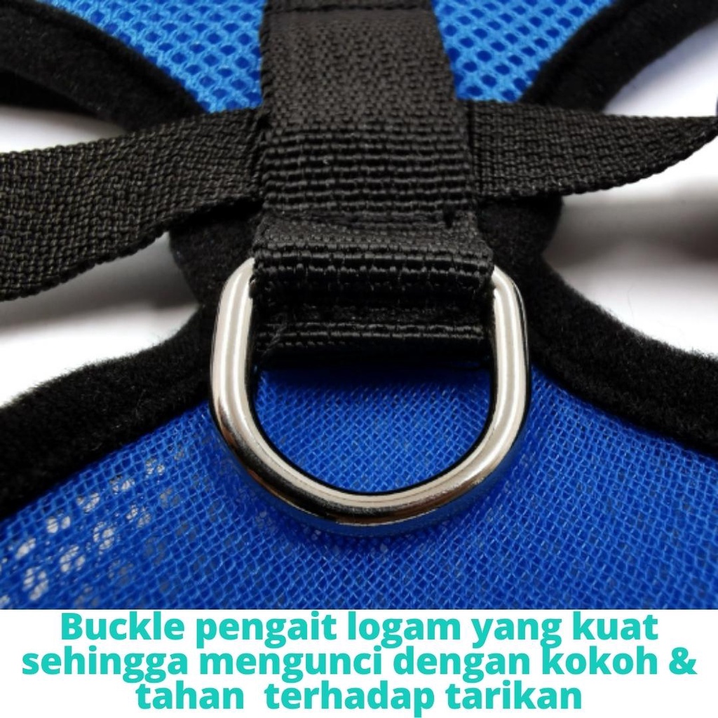 VEST ROMPI HARNESS KUCING ANJING