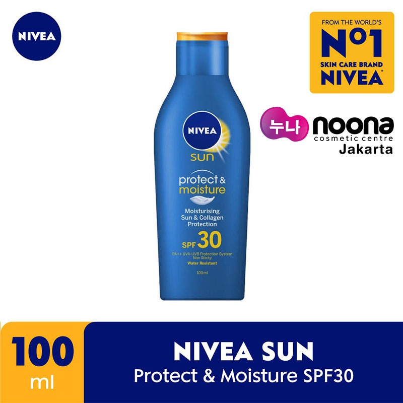 NIVEA SUN PROTECT &amp; MOISTURE SPF30 100ML