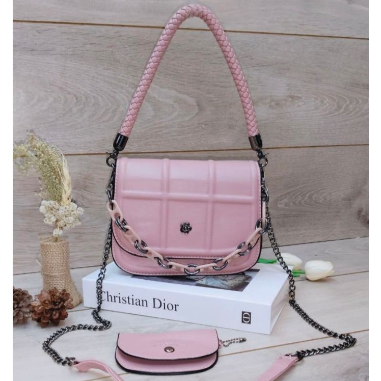 Promise Bag's shop-Tas Wanita Import F196  (Bs COD)