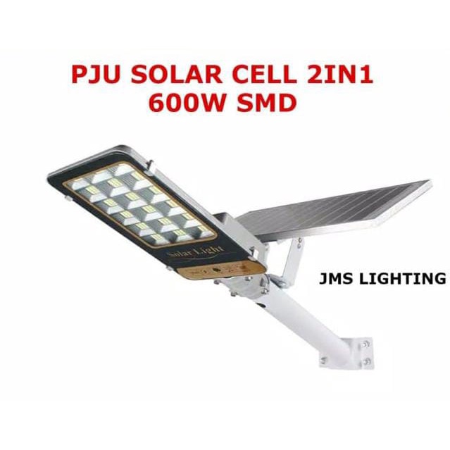 Lampu pju solar panel 600W / Lampu jalan pju led / lampu tenaga surya / lampu led tenaga surya