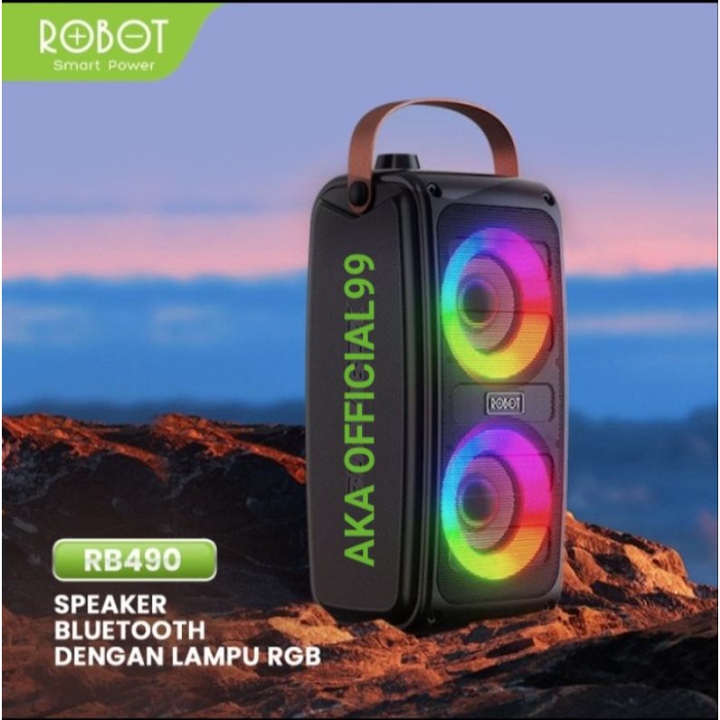 ROBOT Speaker Wireless / Speaker Bluetooth RB490 Original