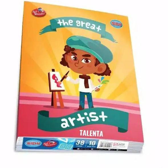 

Berkualitas - Buku tulis sidu 38 lembar 1 pak isi 10 buku ~