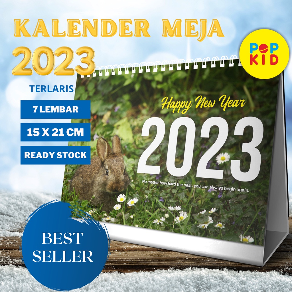 PROMO KALENDER MEJA 2024 SERI KARTUN - KALENDER DUDUK BEST SELLER